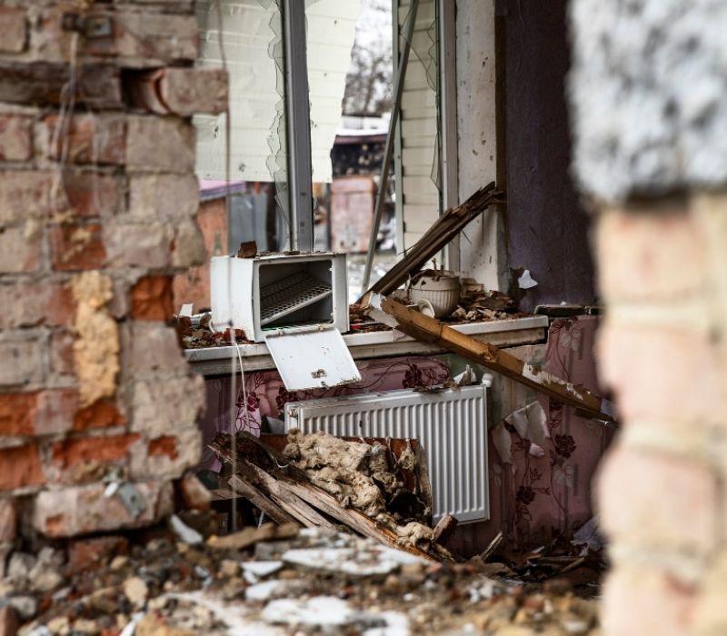 Umzug nach Brandschaden